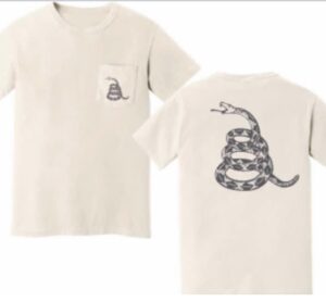 Gadsden Rattlesnake shirt made in us